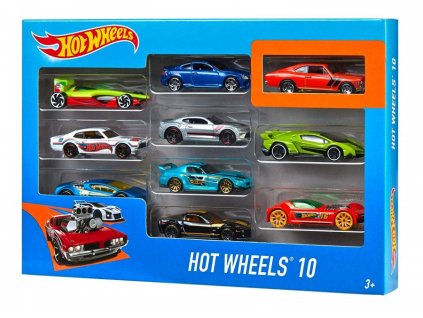 Hot Wheels 54886  Angličák auta 10ks 10pack