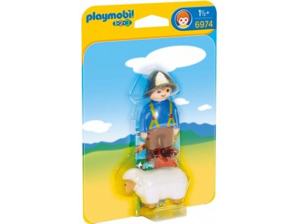 Playmobil 1.2.3 - 6974 Pastýř a ovce
