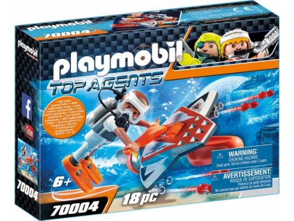 Playmobil 70004 Spy Team podvodní skútr