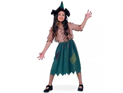 Gurimo-Tex Dětský kostým Lesní čarodějka 112897 vel. 140 cm
