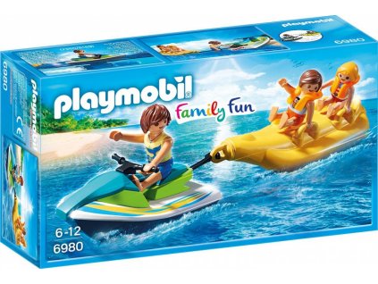 Playmobil 6980 Ski Jet s banánovou lodi