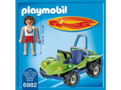 Playmobil 6982 Surfař s plážovým autem