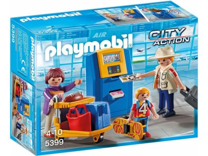 Playmobil 5399 Rodina u automatu pro odbavení