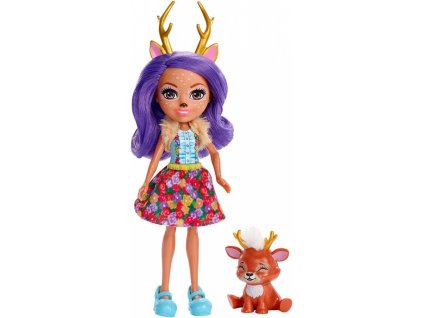 Mattel FXM75  Enchantimals Panenka se zvířátkem Danessa Deer a Sprint