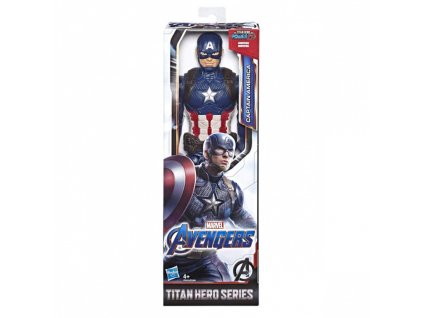 Hasbro Marvel Avengers Titan Hero Endgame Captain America figurka 30cm - E3919