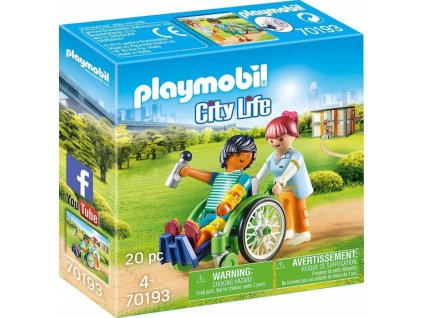 Playmobil 70193 Pacient na vozíku