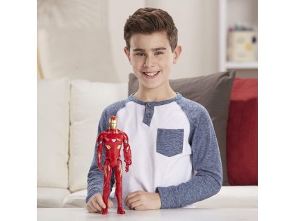 Hasbro Avengers E1410 Titan Hero Iron Man figurka 30cm