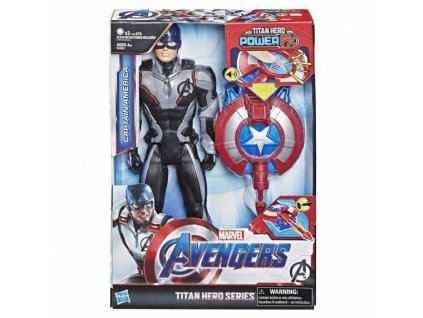 Hasbro Avengers Titan Hero Power FX Kapitán Amerika 30cm figurka E3301