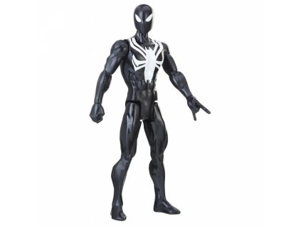 Hasbro Marvel Figurka Spiderman Black Suit Titan Hero 30cm E2344
