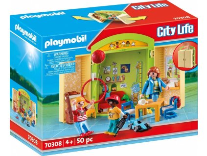 Playmobil 70308 City Live - hrací box Mateřská školka