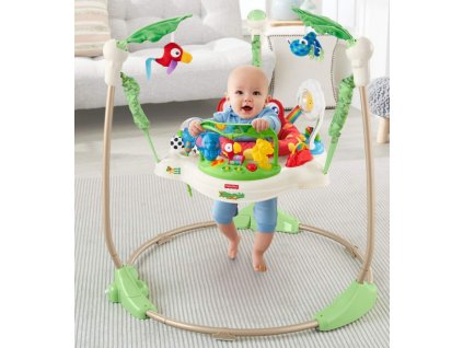 Mattel Fisher-Price Skákadlo hopsadlo Rainforest Jumperoo  K7198