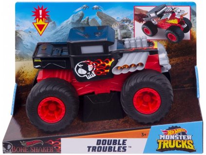Mattel Hot Wheels Monster Trucks  Double Troubles, 19cm, GCG07