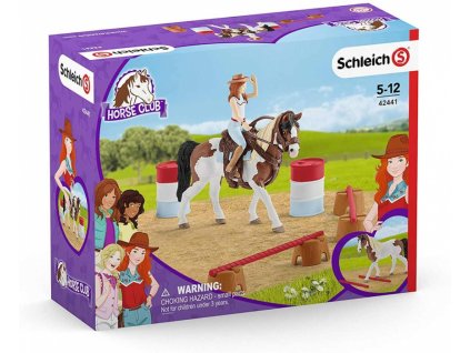 Schleich 42441 Horse Club Hannah Sada pro westernové ježdění