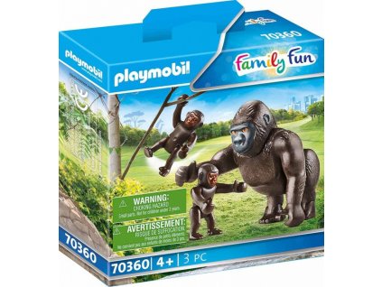 Playmobil 70360 Gorila s mláďaty