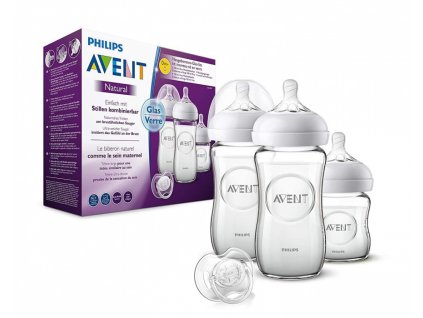 Avent Philips SCD303/01 sada sklenic pro novorozence