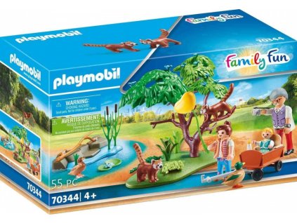 Playmobil 70344 Malé pandy ve venkovním výběhu