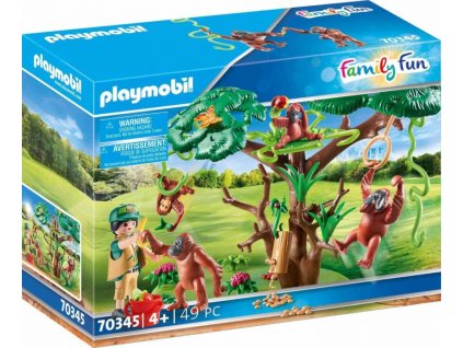 Playmobil 70345 Orangutani na stromě