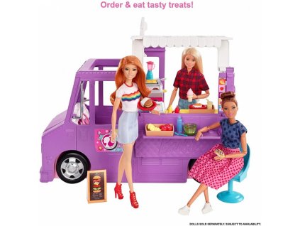 Mattel Barbie Pojízdná restaurace GMW07