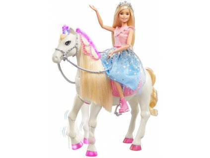 Mattel GML79 Barbie Adventure Princezna a kůň