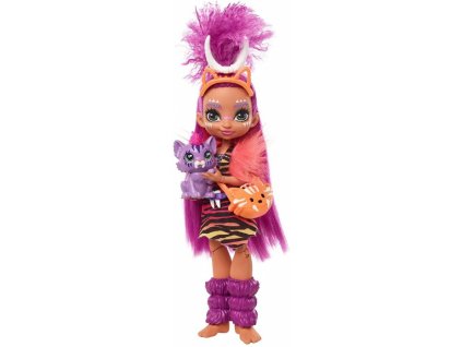 Mattel Cave Club panenka Roaralai s dino zvířátkem GNL84