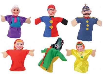 Haberkorn Dětské divadlo maňásci loutky 6-ti dílné