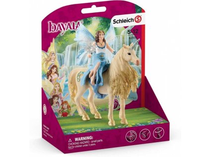 Schleich 42508 Víla Eyelas na zlatém jednorožci