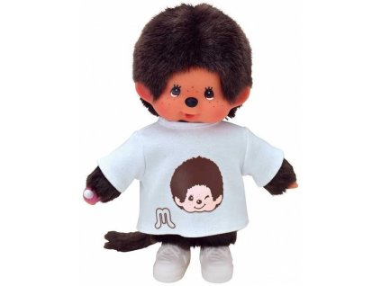 Sekiguchi  Mončičák Monchhichi oblečení bílé tričko s teniskami 254439