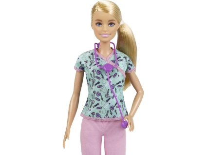 Mattel DVF57 Barbie První povolání Zdravotní sestra