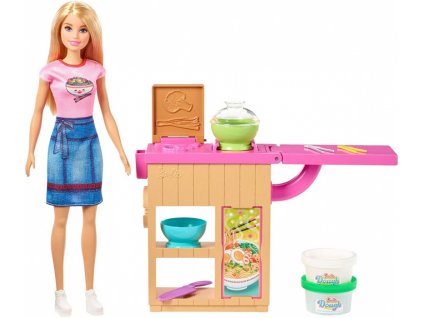 Mattel GHK43 Barbie panenka a asijská restaurace