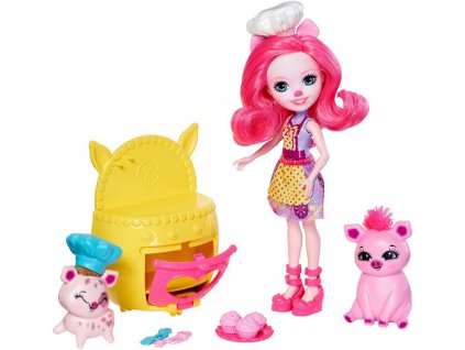 Mattel Enchantimals panenka Petya Pig sada FJJ28