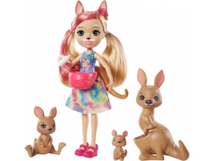 Mattel Enchantimals GTM31 Kamilla Kangaroo panenka