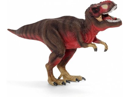 Schleich 72068 Tyrannosaurus Rex s pohyblivou čelistí červený Exclusive!