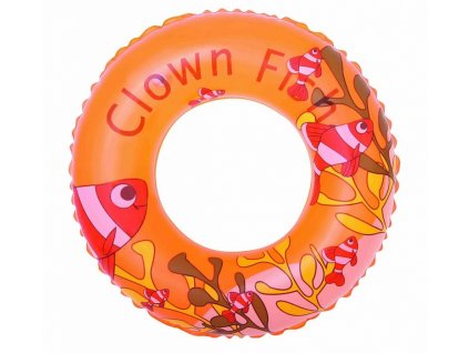 Bestway Nafukovací plovací kruh 36011 - 51 cm - oranžový