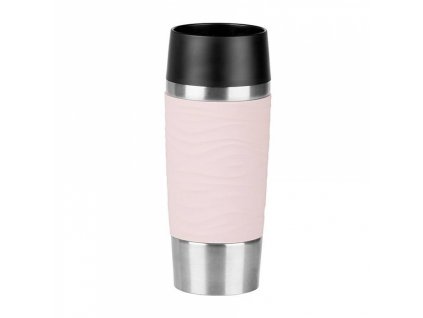 Emsa Termohrnek Travel Mug Waves 0,36l růžový - 10600