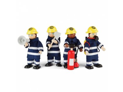 Tidlo Dřevěné postavičky hasičů T0117