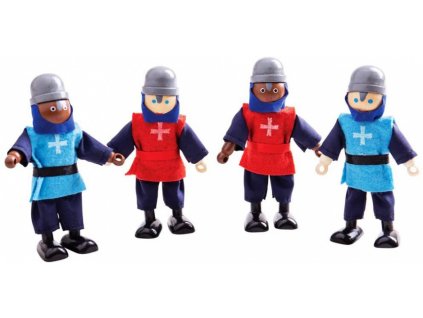 Bigjigs Toys Středověcí rytíři JT162