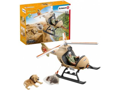 Schleich 42476 Záchranný vrtulník pro zvířata