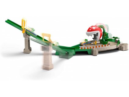 Mattel Hot Wheels GFY47 Mario Kart závodní dráha odplata Piraně