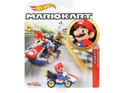 Mattel Hot Wheels GBG26 Mario Kart autíčko angličák Mario