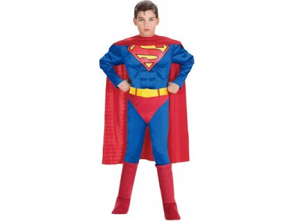 Rubies Kostým Superman - deluxe - dětský L - 882626