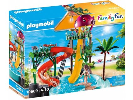 PLAYMOBIL Family Fun 70609 Aquapark s skluzavkou