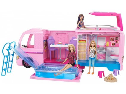 Mattel Barbie Karavan snů se skluzavkou FBR34
