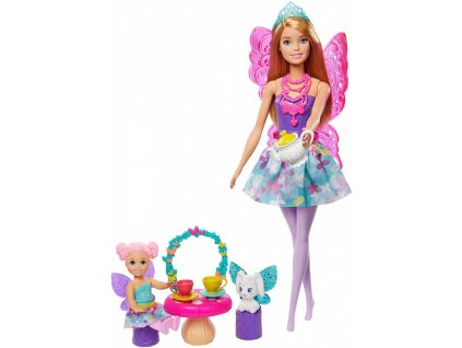 Mattel  GJK50 Barbie Dreamtopia Čajová párty herní set