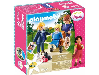 PLAYMOBIL 70258 Klára s otcem a slečna Rottenmeierová