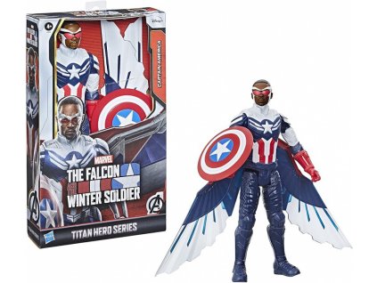 Hasbro F2075 Aengers Titan Hero figurka Captain America Kapitán Amerika 30cm