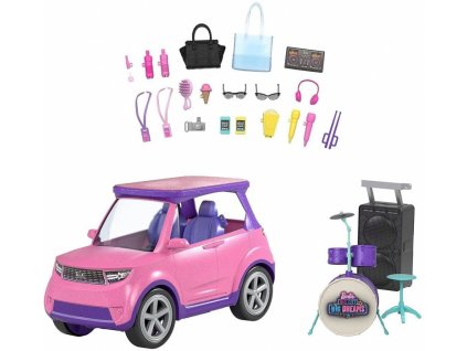 Mattel GYJ25 Barbie Dreamhouse Adventures Transformující se auto