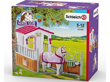 Schleich 42368 Stáj s klisnou Lusitano