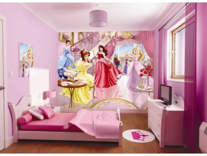 Walltastic 3D Tapeta - Princezny 40649