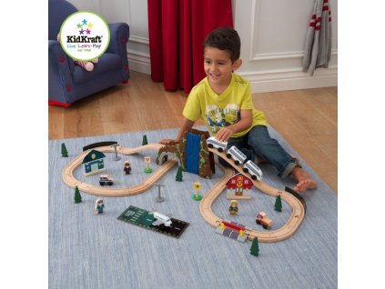 KidKraft Euro Express vláčkodráha 17989