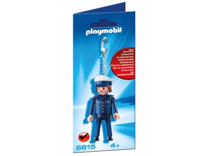 Playmobil 6615 Přívěsek, klíčenka na klíče - policista